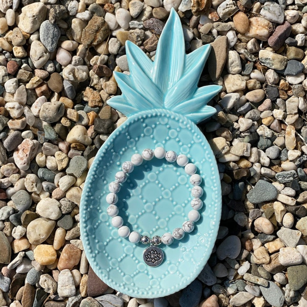 Armband met (half) edelstenen