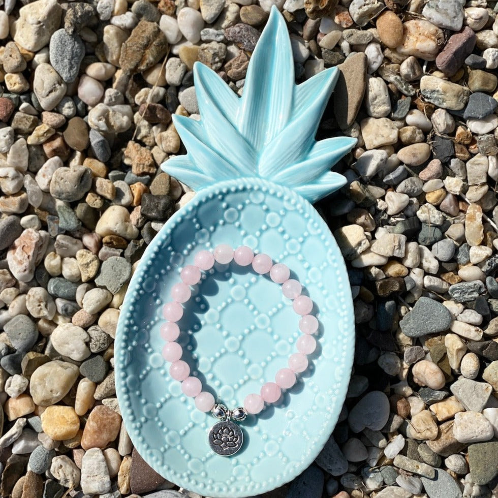 Armband met (half) edelstenen