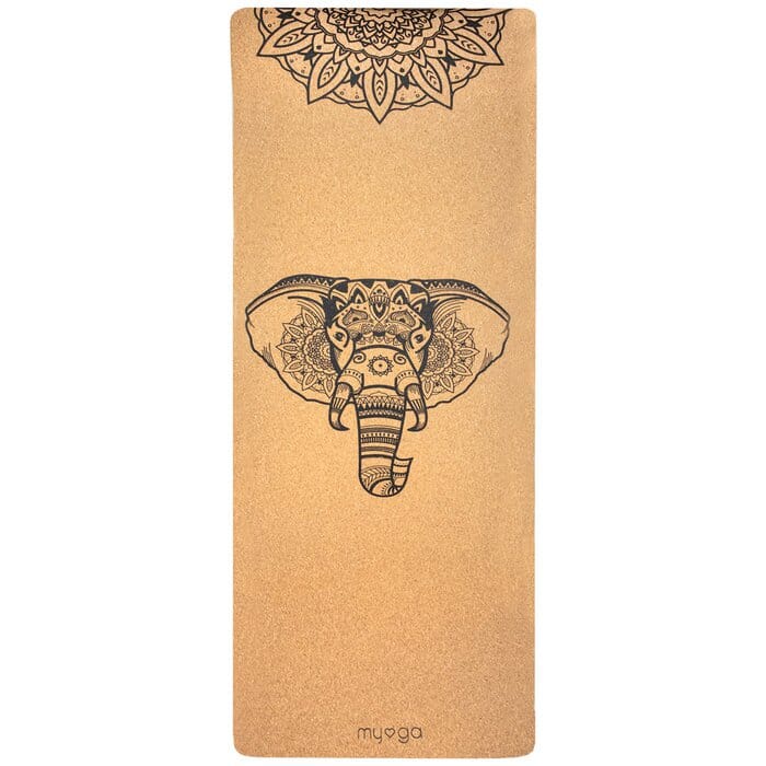 yogamat kurk olifant/mandala