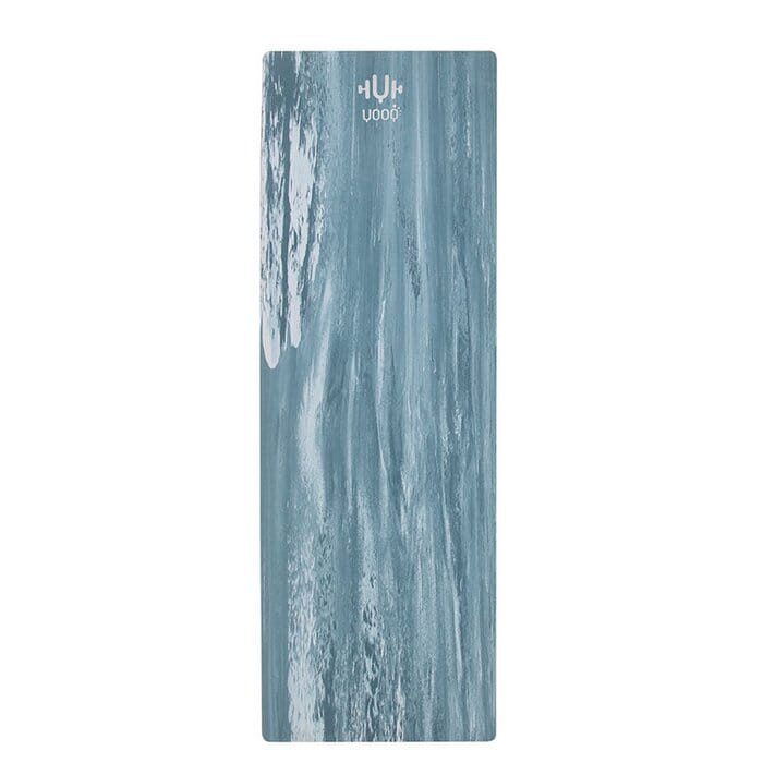 yogamat rubber blauw