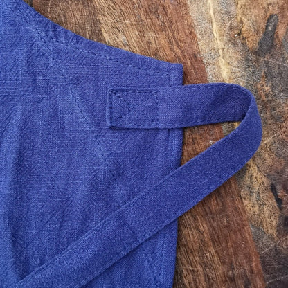 Kookschort van 100% gewassen linnen- premium kwaliteit