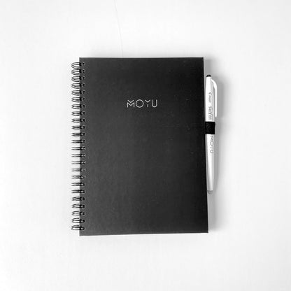 Moyu herbruikbaar notitieboek zwart