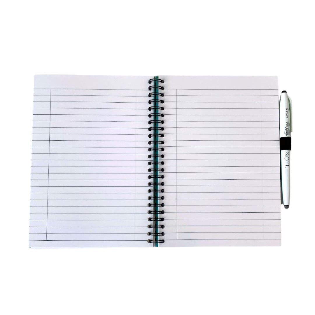 Moyu herbruikbaar notitieboek gelinieerd