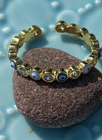 Ring evil eye - SALE