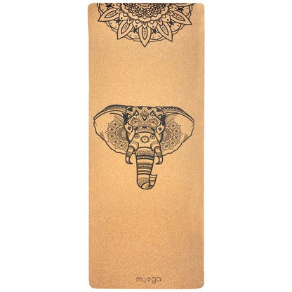 yogamat kurk olifant/mandala