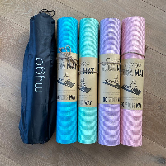 Yogamat basic inclusief tas