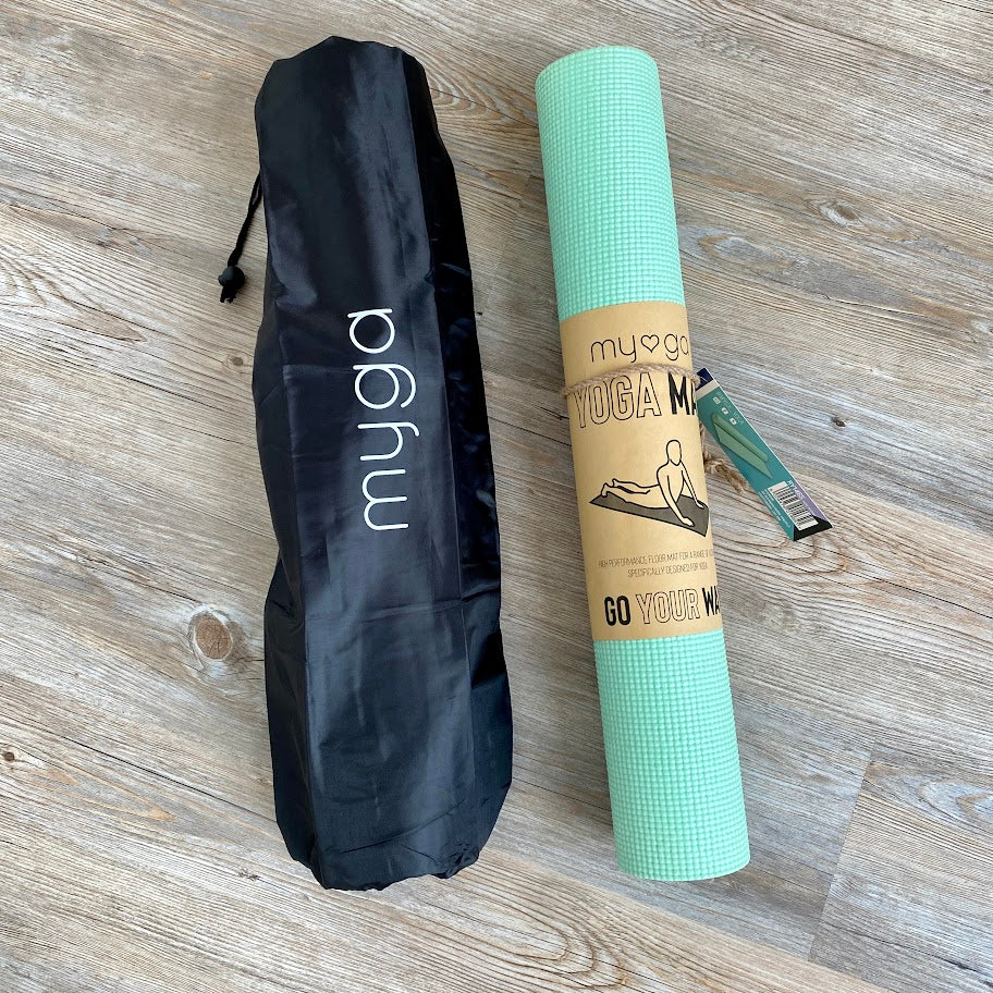 yoga mat mint groen
