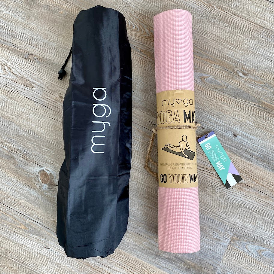 Yogamat basic inclusief tas