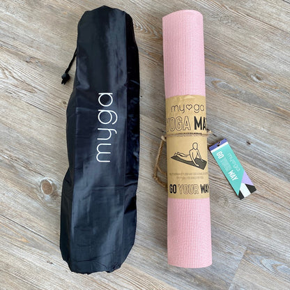 Yogamat basic inclusief tas