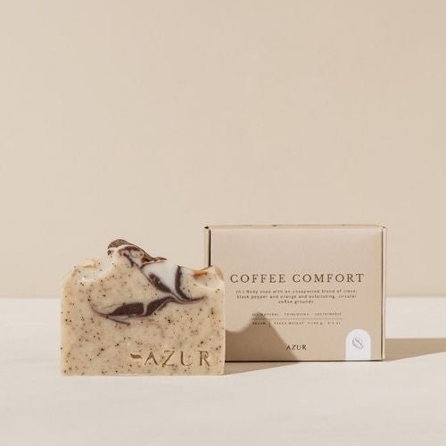 natuurlijke zeep handgemaakt coffee comfort